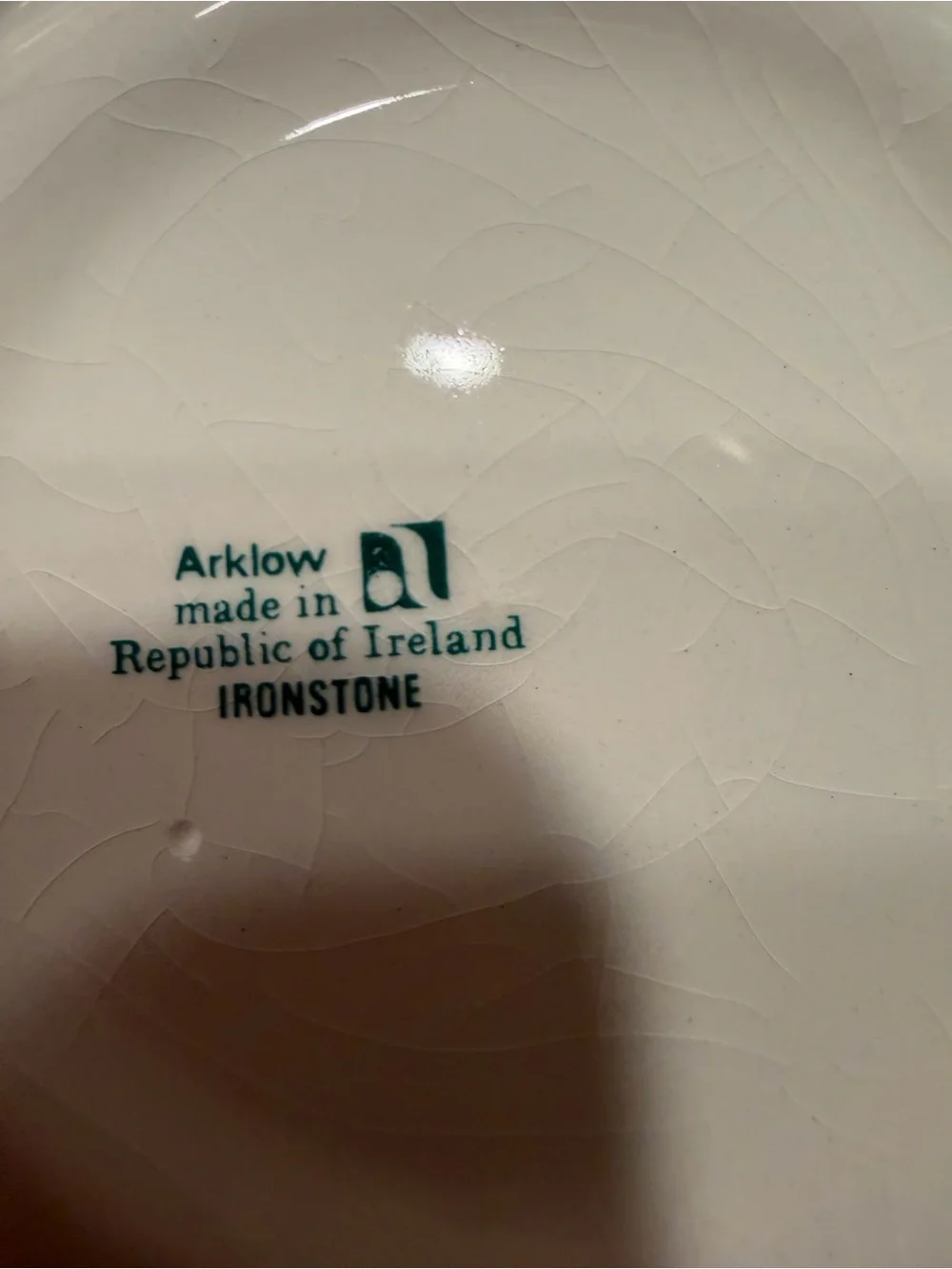 Arklow kiddies table setting Humpty Dumpty set